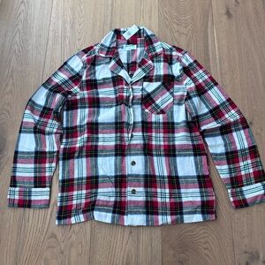 Men’s plaid sleep shirt